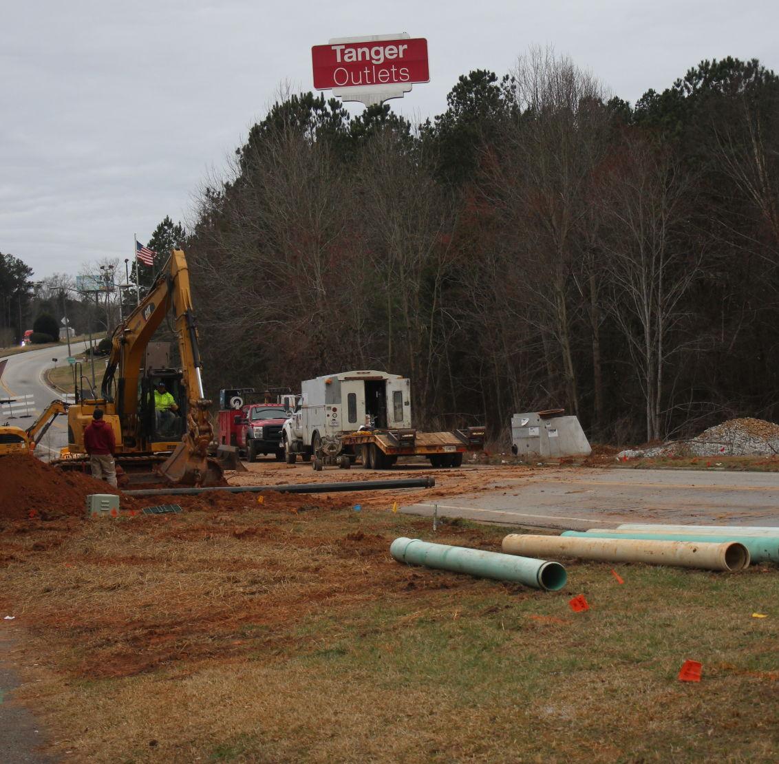WORK UNDERWAY ON CULVERT PROJECT AT TANGER